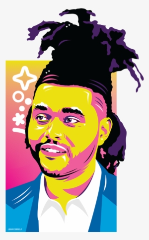 The Weeknd *part Of The Piece Is Transparent Reblog - Illustration