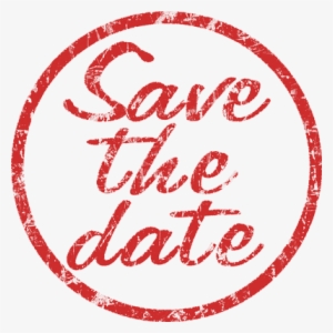 Save The Date Stamp - Save The Date Png
