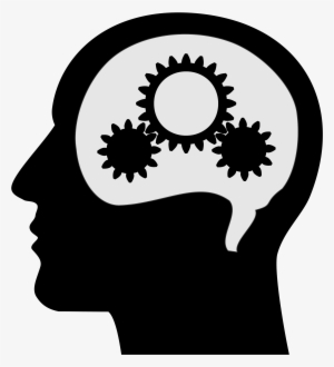Big Image - Brain Thinking Clipart