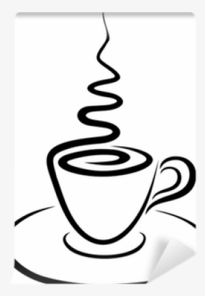 Caffe In Tazzina Astratto Abstract Cup Of Coffee Vector - Taza De Cafe Abstracta