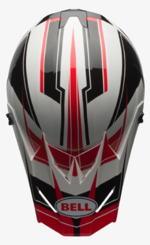 Bell Sx 1 Dirt Helmet Holeshot Red Black - Sx-1 Holeshot Moto Helmet