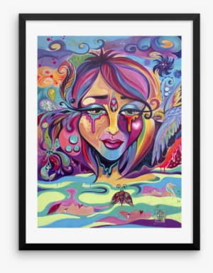 "all But A Dream" Framed Poster Print - Painting