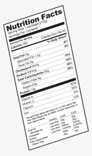 Nutrition Facts Label On Cup Of Strawberry Yogurt - Sunfood Superfoods Organic Acai Powder - 4 Oz Bag