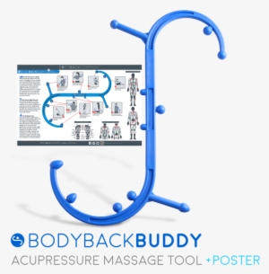 Body Back Buddy Trigger Point Self Massage Tool And - Body Back Buddy