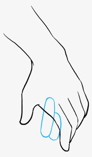 How To Draw Holding Hands - Hands Holding How To Draw - 680x678 PNG ...