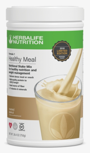 Formula 1 Healthy Meal Nutritional Shake Mix Roasted - Herbalife New Caramel Apple Formula 1