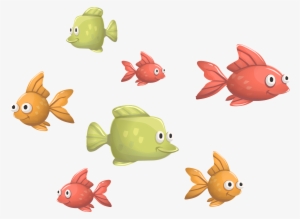 Big Image - Small Fishes Png