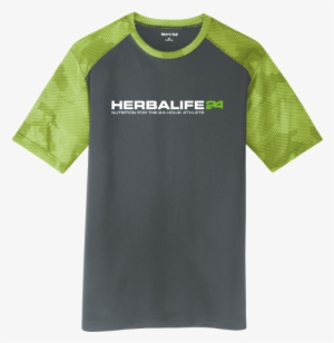 Sport-tek Camohex Colorblock Tee. St371