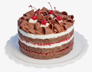 Pedaço Torta Png - Bolo Floresta Negra Naked