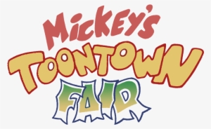 Mickey's Toontown Fair - Mickey's Toontown Logo Disneyland