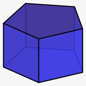 New Svg Image - Pentagonal Prism