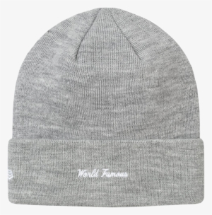 Supreme New Era Box Logo Beanie Heather Grey