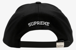 Supreme Visor Label 6-panel Cap - Supreme 12ss Usa 5panel Hat Use Logo Embroidery 5 Panel
