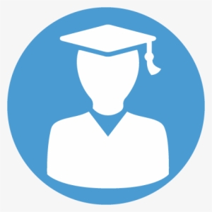 Studenticon - Student Icon Blue Png