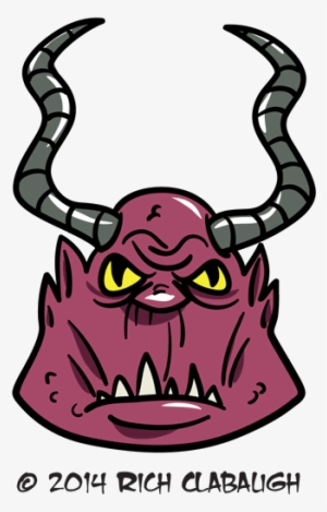 102514 Demon Monster Faces - Face