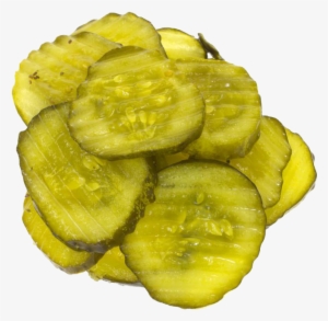 Clipart Royalty Free Pickled Cucumber Fried Hamburger - Pickle Sliced