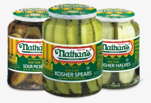 Pickles - Nathans Pickles, Half Sour, New York - 32 Fl Oz