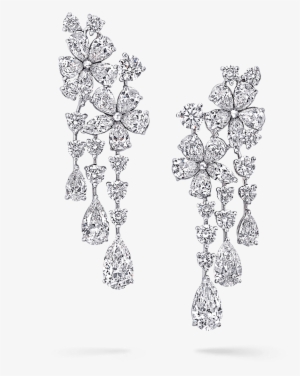 Carissa Double Flower Earrings - Sketch