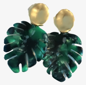 Palm Leaf Averi Earring