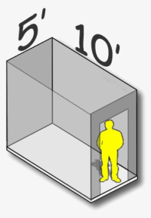 5' X 10' Self Storage - Illustration
