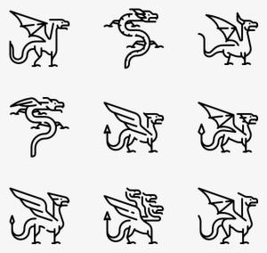 Dragons 30 Icons - Icon