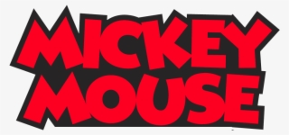 Mickey Mouse - Mickey Mouse Logo Png