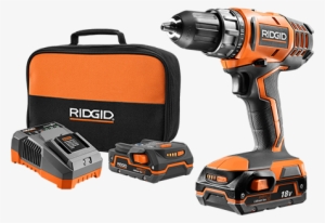 Was $229 - Ridgid 18-volt Compact Drill/driver Kit - R860052k