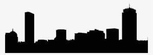 Boston Skyline Png Banner Royalty Free Stock - Boston Skyline Silhouette Png