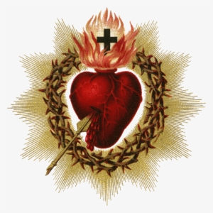 1000 X - Sacred Heart Of Jesus Png