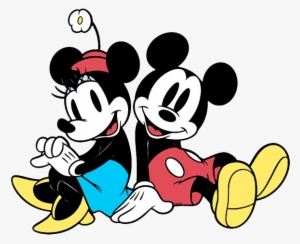 Classic Minnie Mouse Clip Art - Old Mickey Mouse And Minnie