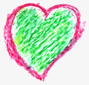 Crayon Texture Png For Kids - Crayon Heart Png