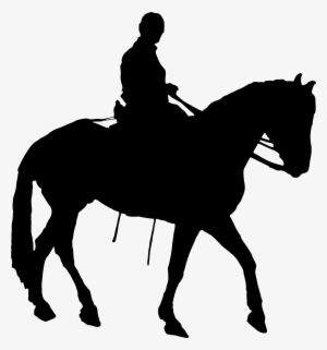 This Free Icons Png Design Of Man Riding Horse Silhouette