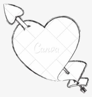 Clip Download And Arrow At Getdrawings Com Free For - Heart