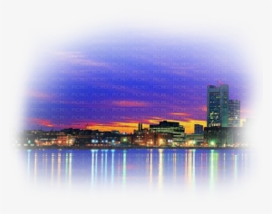 Boston Skyline - Jitter Bug Girl