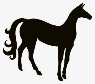 Vintage Stylized Horse Silhouette - Horse Stylized Png