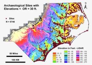Research Suggests That A Rise In Sea Level From - Map