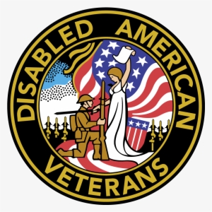 United States Dav Disabled American Veterans Logo Vector - Disabled American Veterans Embroidery Design