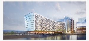 Rendering White Brick 800x600 - Waterfront Luxury Development