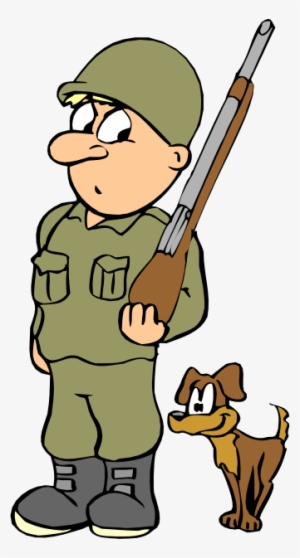 Military - World War 1 Cartoon Soldier