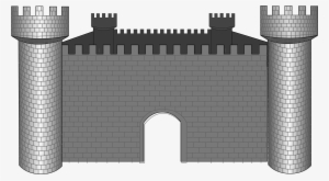 Svg Freeuse Download A Clip Wall - Castelo De Pedra Desenho