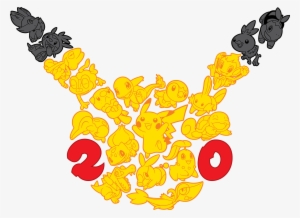 Pin By Kayla Fox On Unsorted Silhouettes - Pokemon 20 Anniversary