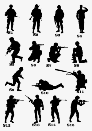Custom Carved Stones - Soldier Wall Decal - Vinyl Decal - Car Decal - Vd006