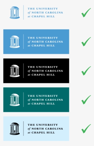 Examples Of Incorrect Logo Modifications And Usage - University Of North Carolina At Chapel Hill