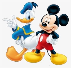 Clipart Friends Mickey Mouse Clubhouse - Donald And Mickey Png