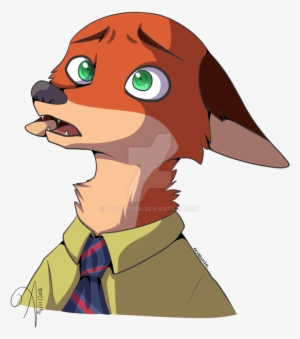 Download Jpg Black And White Dodgeline And Sub Hunter - Nick Wilde