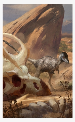Desert Accessory Pack With Mononykus Olecreanus - Beasts Of Mesozoic Enviromentt