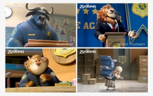 Disney Zootopia Magnets Judy Hopps Nick Wilde Chief