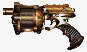 Rusty Steampunk Gun By Illustratorg On Deviantart Graphic - Steampunk Gun Transparent