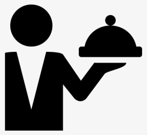 Icon Free Download Png And Vector This - Waiter Icon Png