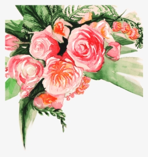 Flower Watercolor - Flower Bouquet